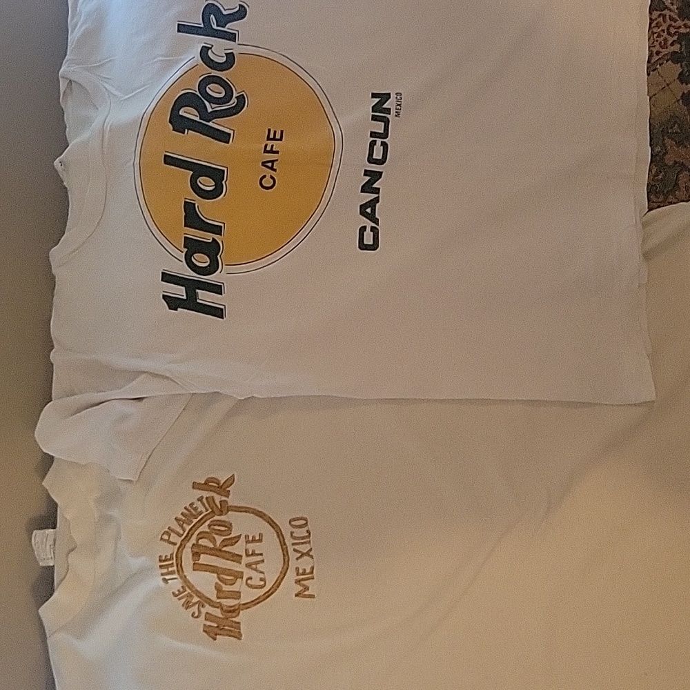 New vintage hard rock Mexico tees